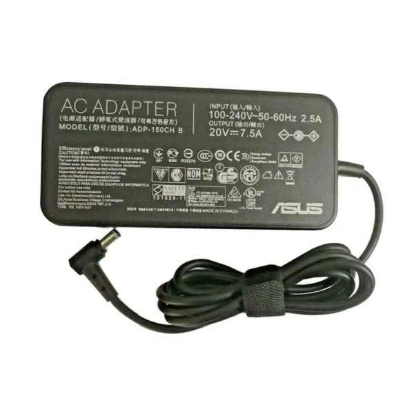 CARGADOR PREMIUM ASUS 20V 7.5 P.FINA 150WATTS (02030)